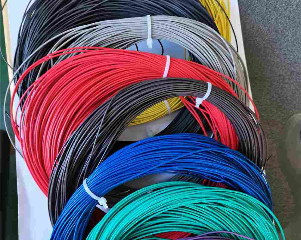 Fluoroelastomer wire Cable