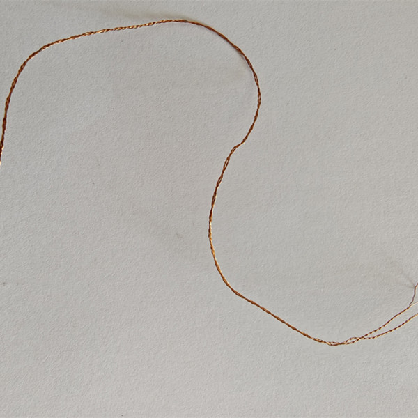 Stranded Tungsten plated Gold Wires  343/0.02 - CITCable